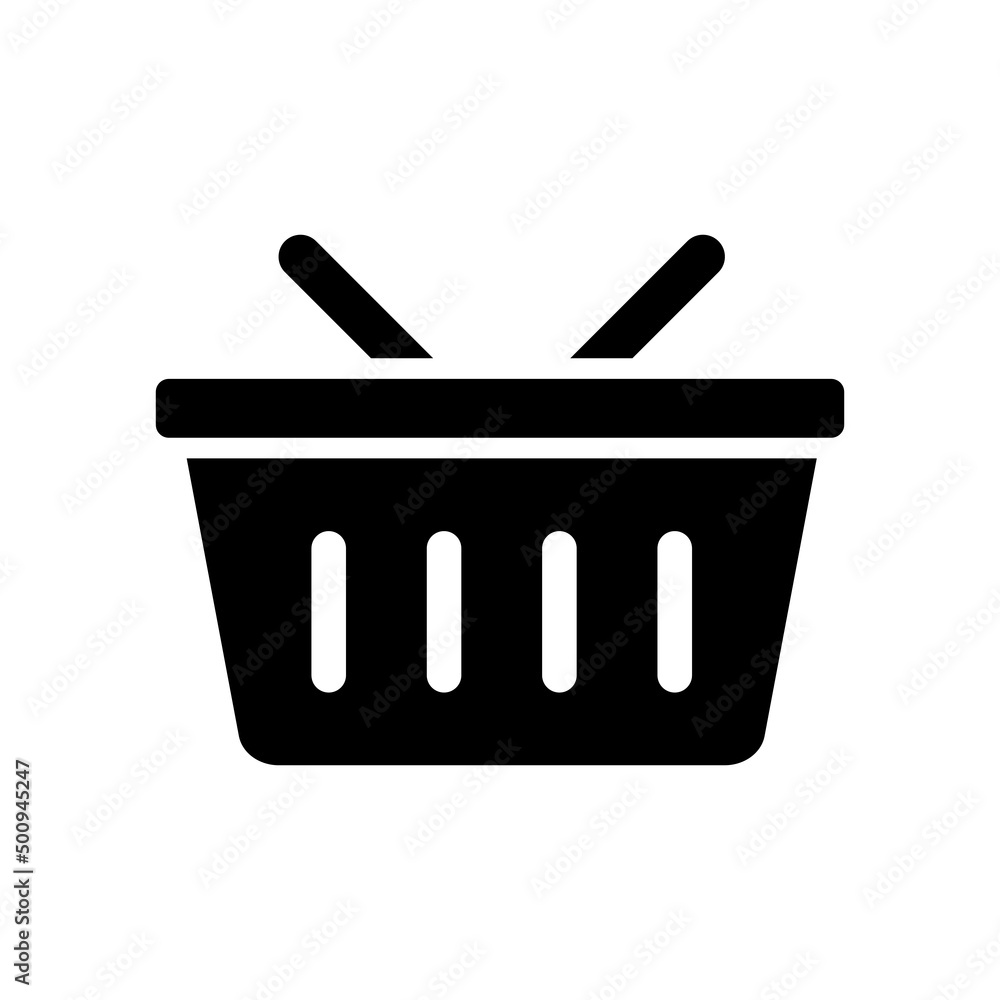 Shopping basket icon Shopping basket icon