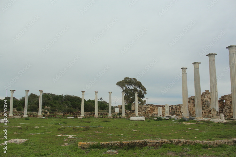 Salamis Ancient City Ruins, Famagusta Cyprus