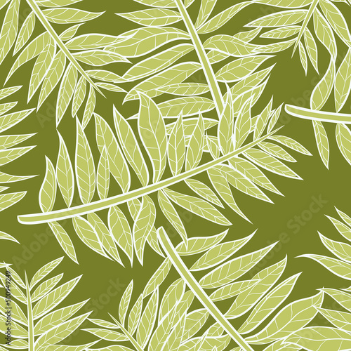 elegant brown tropical leaf template. tropical leaf pattern. spring tropical leaf theme