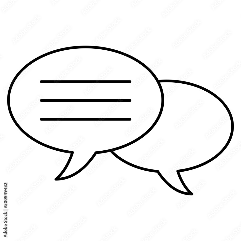 Perfect design icon of chatting Perfect design icon of chatting