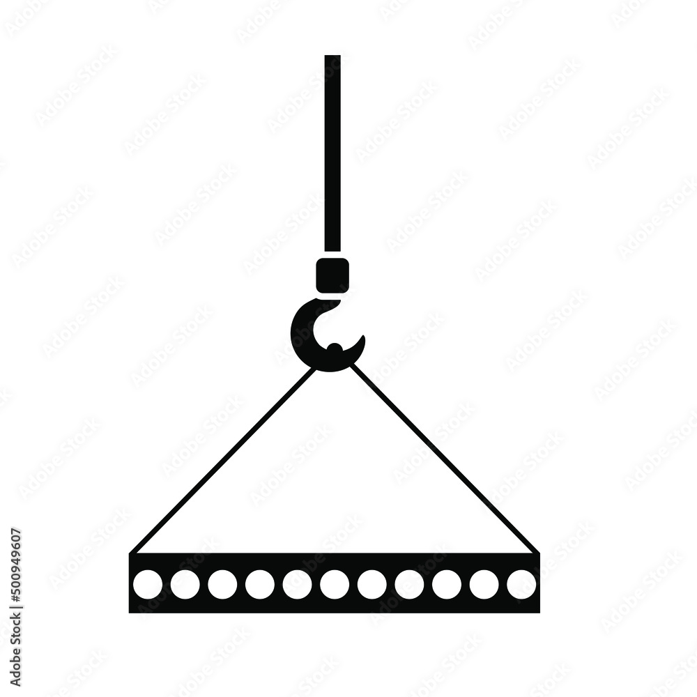 Construction crane icon vector. loading illustration sign. transportation symbol. construction logo.
Construction crane icon vector. loading illustration sign. transportation symbol. construction logo.
