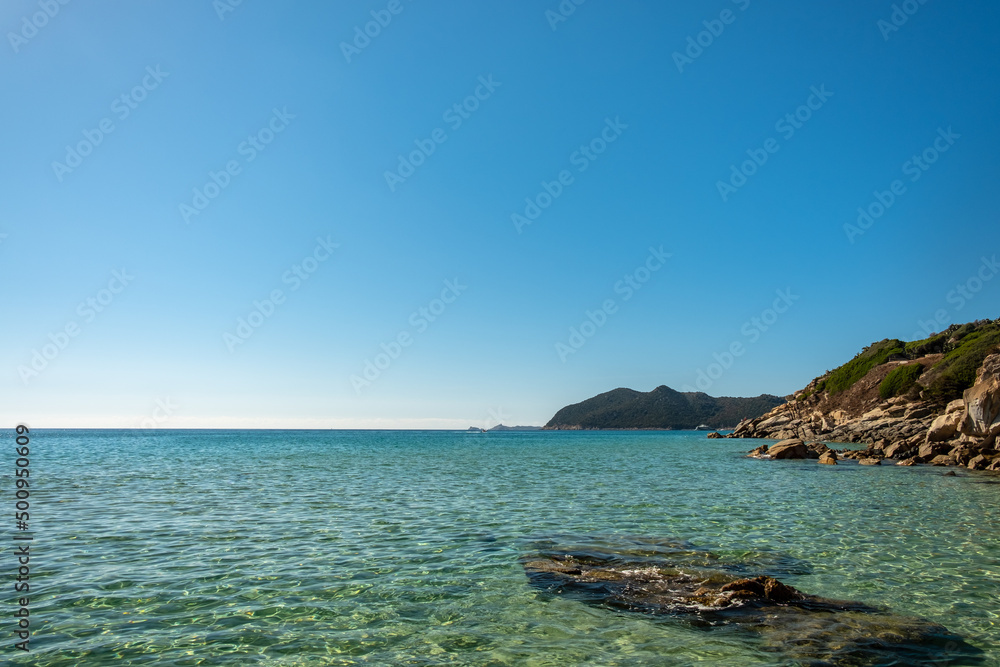 Cala Monte Turno, Sardinia, in a summer day Cala Monte Turno, Sardinia, in a summer day