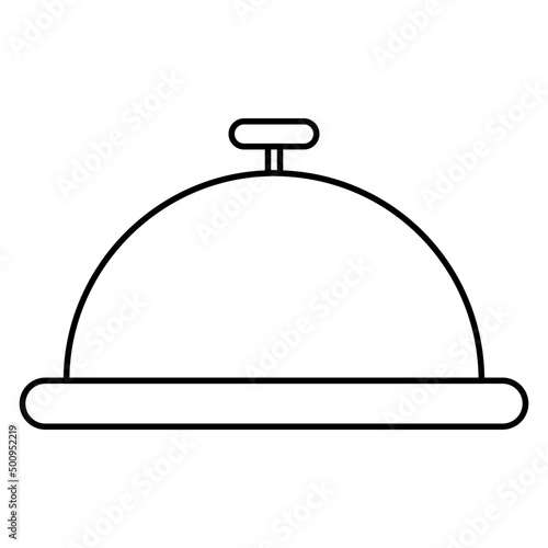 Trendy design icon of cloche