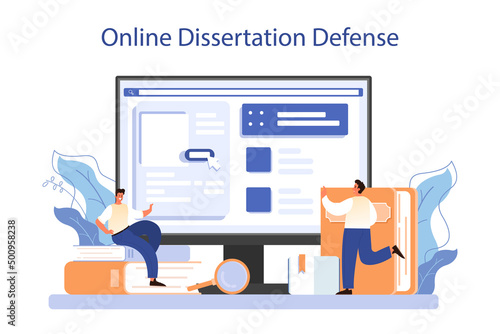 Philologist online service or platform. Scientific study of language