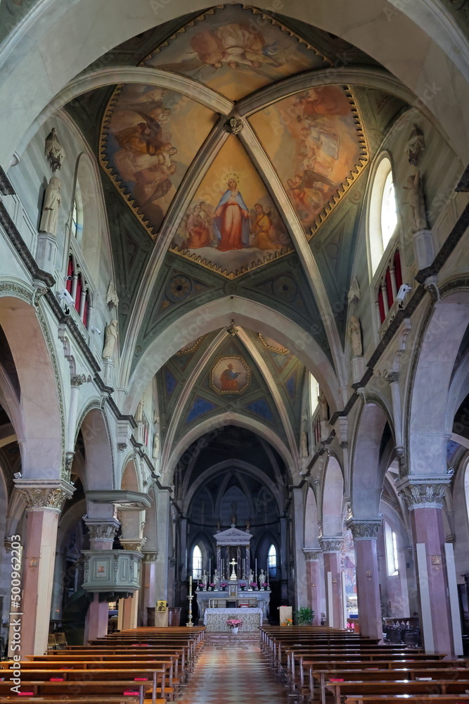 vecchia chiesa di arona in italia