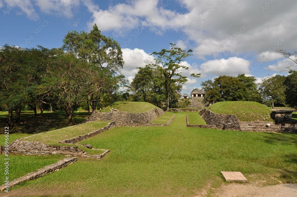 The Palenque ruins, Mexico.