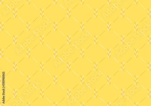 Wheat pattern wallpaper. oat symbol. free space for text. rice sign. Rice pattern wallpaper.