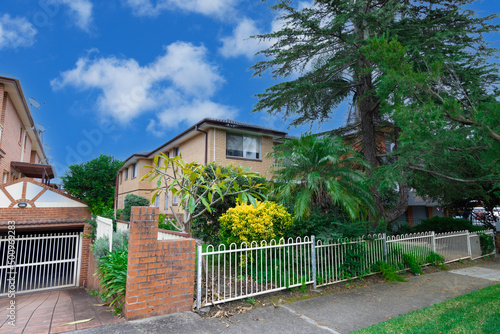 Apartment building in inner Sydney suburb NSW Australia