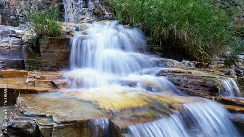 Fototapeta Naklejka Na Ścianę i Meble -  waterfall in the forest