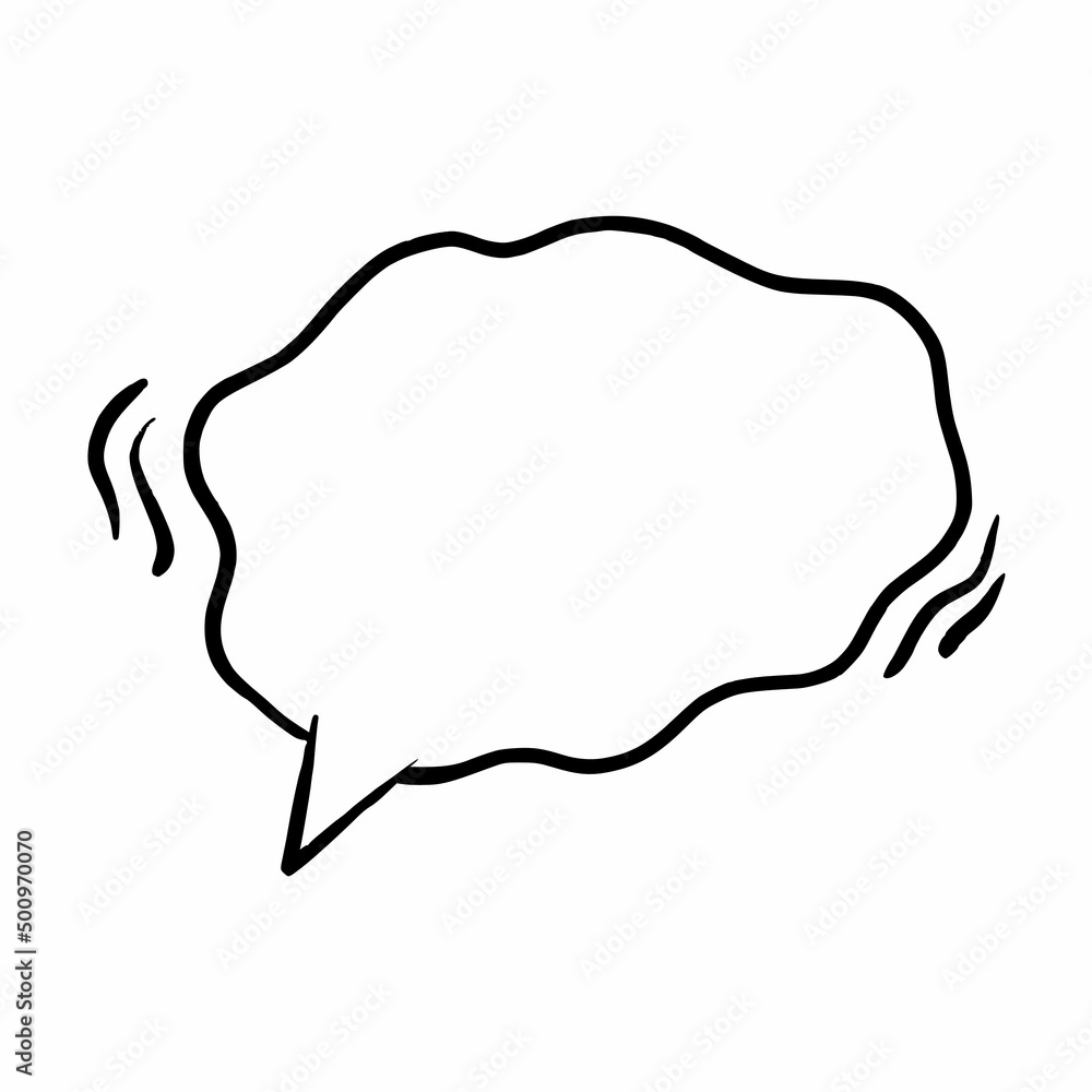 basic blank whisper and mumbling speech bubble comic art outline doodle hand drawn style for comic coloring book and sticker basic blank whisper and mumbling speech bubble comic art outline doodle hand drawn style for comic coloring book and sticker