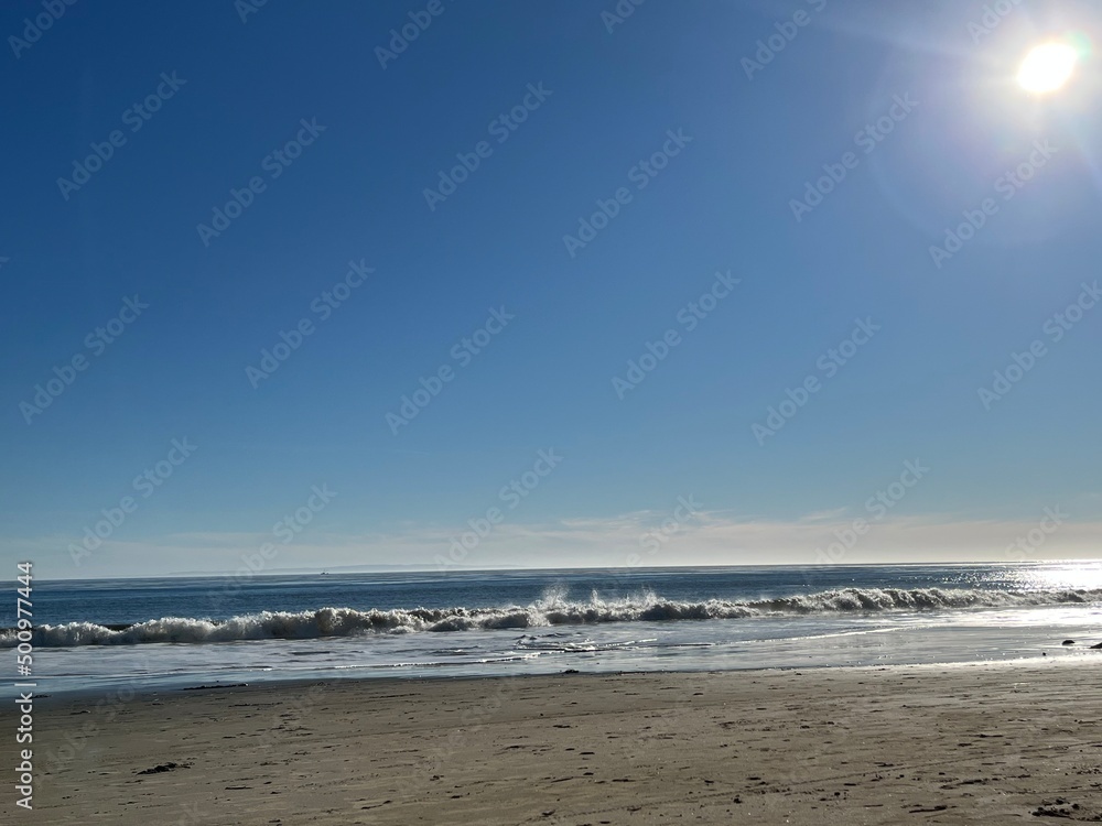 beach at sunset