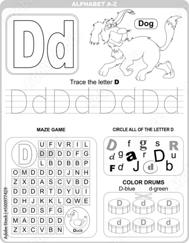 alphabet-D