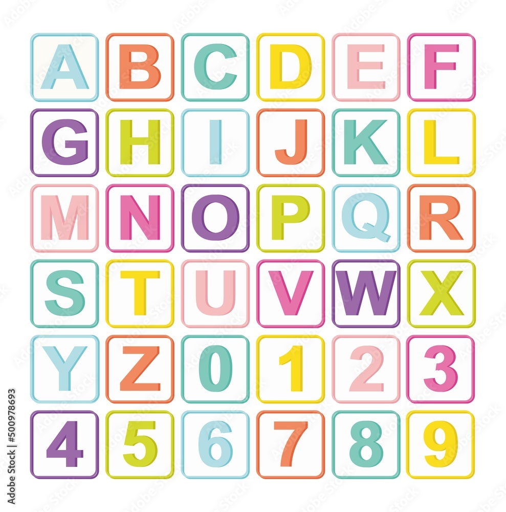 Beautiful English Alphabet for Kids