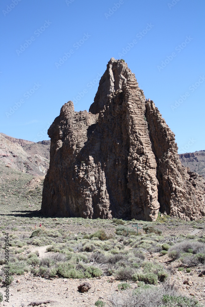 Le Cathedral in Teide National Park on Tenerife - View from the Sendero 3 hiking trail - Le Cathedral im Teide Nationalpark auf Teneriffa Le Cathedral in Teide National Park on Tenerife - View from the Sendero 3 hiking trail - Le Cathedral im Teide Nationalpark auf Teneriffa