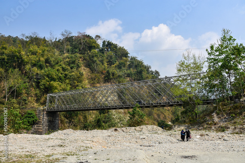 The Bailey bridge over Pala Khola, Kalimpong