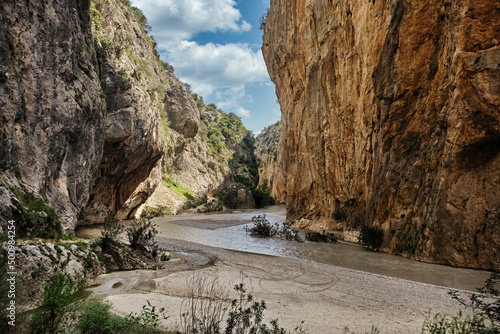 Wide Angle Shot Of Kapikaya Canyon, Adana, Turkey
