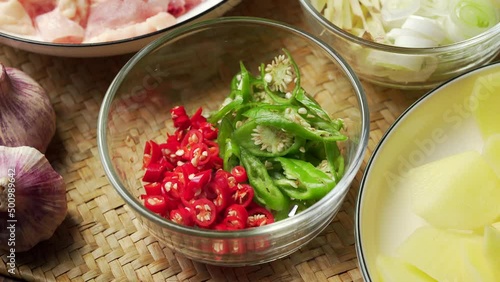 Wallpaper Mural Internet celebrity, cooking process of takeaway food yellow braised chicken Torontodigital.ca