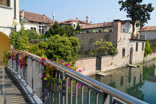 Принти на полотні Italian town Portogruaro ( a town and comune in the Metropolitan City of Venice,
