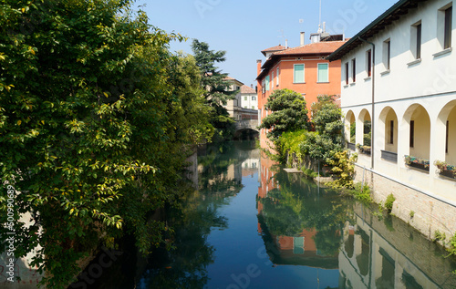 Italian town Portogruaro ( a town and comune in the Metropolitan City of Venice, Veneto, northern Italy) © Julia