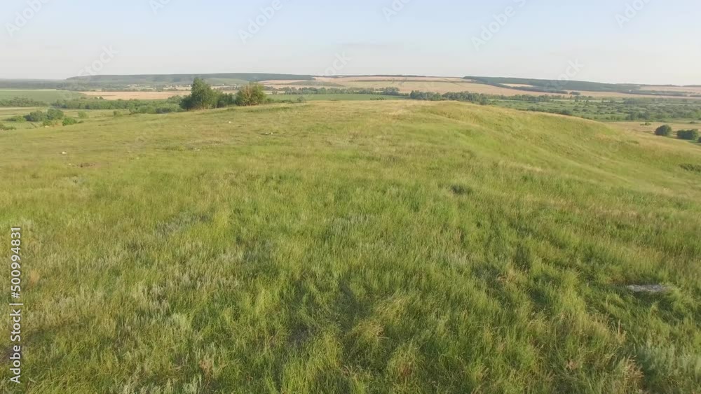 beautiful fields with green hills in summer beautiful fields with green hills in summer