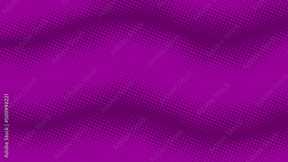 Fun magenta pop art comics book background with dotted halftone design. Retro superhero backdrop, vector illustration eps10 Fun magenta pop art comics book background with dotted halftone design. Retro superhero backdrop, vector illustration eps10