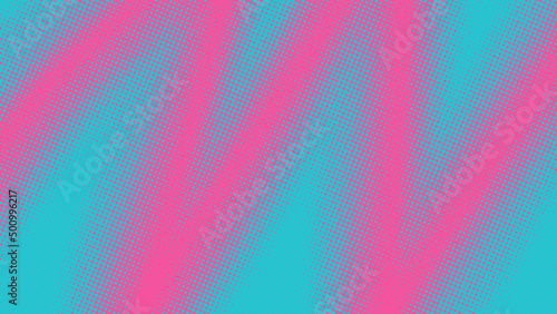 Bright pink and blue pop art background in retro comics book style. Cartoon superhero background with halftone dots gradient, vector illustration eps10