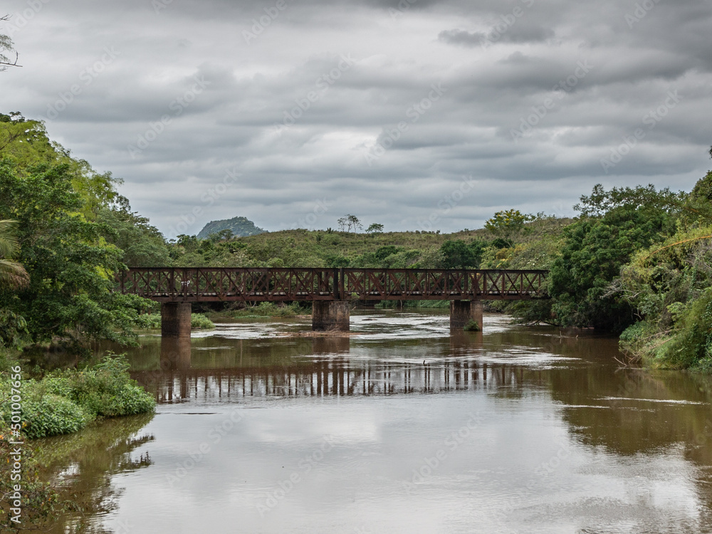 bridge over the river