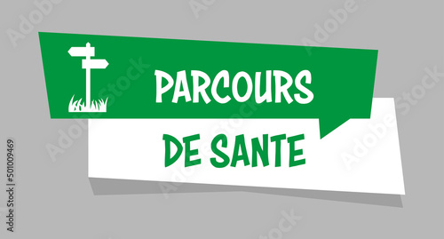 Logo parcours de santé.