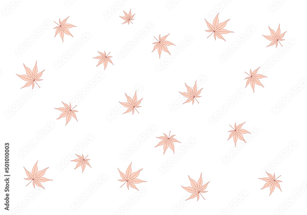Leaf print, asian print, leaf lineart, white background Leaf print, asian print, leaf lineart, white background