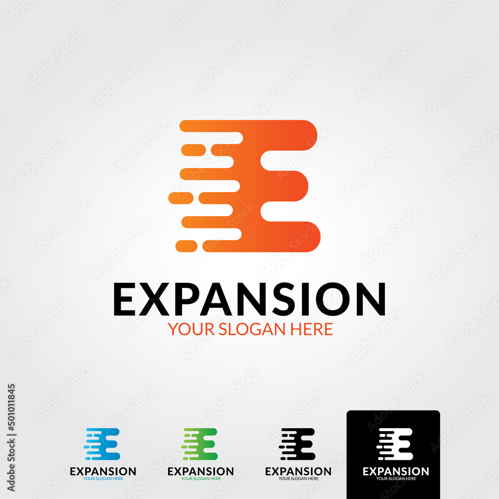 Letter e logo template - vector Letter e logo template - vector