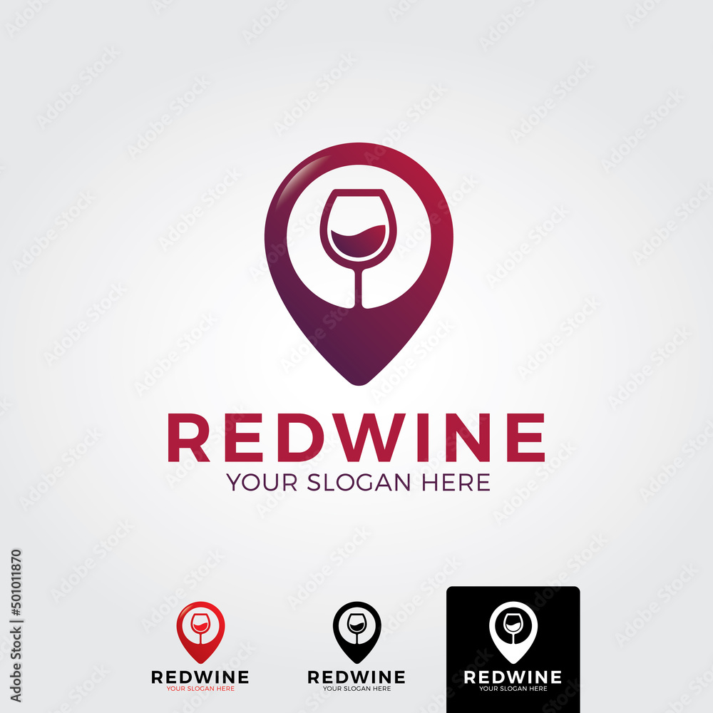 Wine logo template - vector Wine logo template - vector