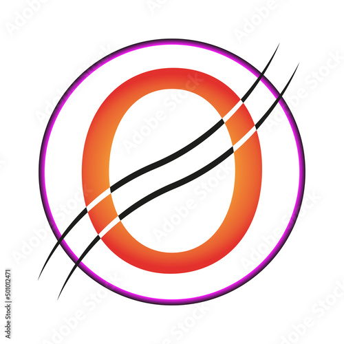 O, O Logo, O Design, O Icon, O Vector, O Letter Logo