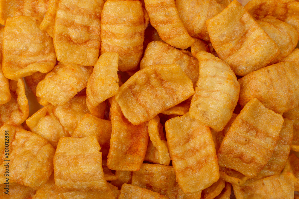 Bacon Chips, Puff Crisps Bacon Chips, Puff Crisps