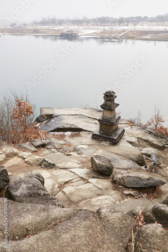 Silleuksa Temple in Yeoju-si, South Korea. Silleuksa Temple is an old Korean traditional temple.
 photo