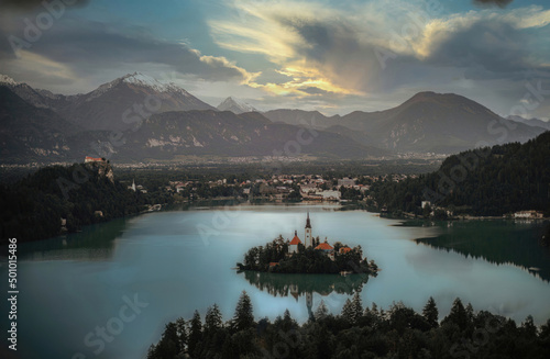 Bled castle, Lake Bled, Slovenia, Europe