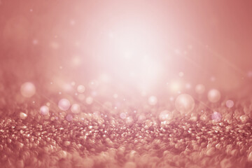abstract rose gold background with shiny backdrop texture. 