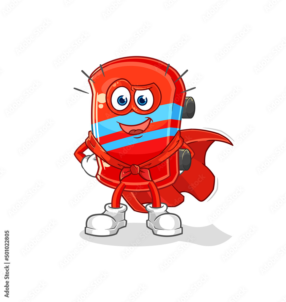 Fototapeta premium skateboard heroes vector. cartoon character