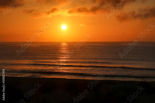 sunset over the sea © J U L I A