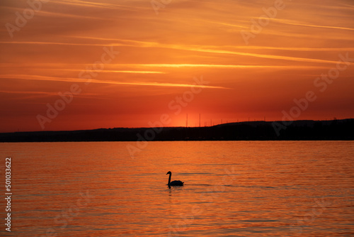 a beautiful twilight on the lake © sebi_2569