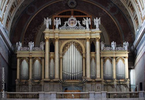 Organ from the Basilica of Esztergom city - Hungary