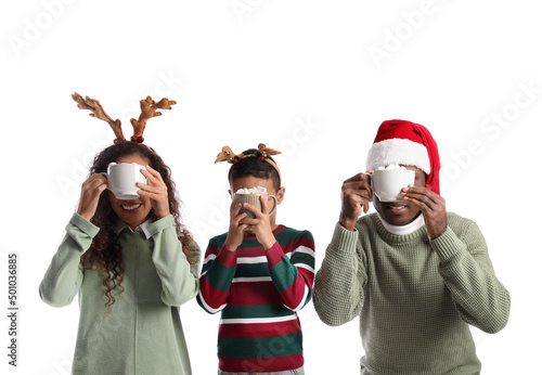 African-American family wit...