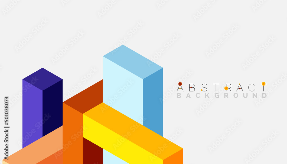 Abstract background. 3d cubes, cubic elements and blocks. Techno or business concept for wallpaper, banner, background, landing page Abstract background. 3d cubes, cubic elements and blocks. Techno or business concept for wallpaper, banner, background, landing page