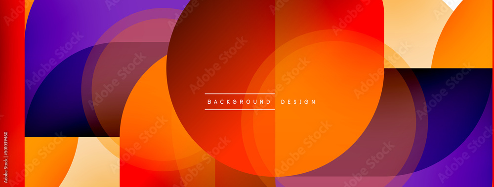 Creative geometric wallpaper. Minimal circle triangle and square line abstract background. Vector illustration for wallpaper banner background or landing page Creative geometric wallpaper. Minimal circle triangle and square line abstract background. Vector illustration for wallpaper banner background or landing page