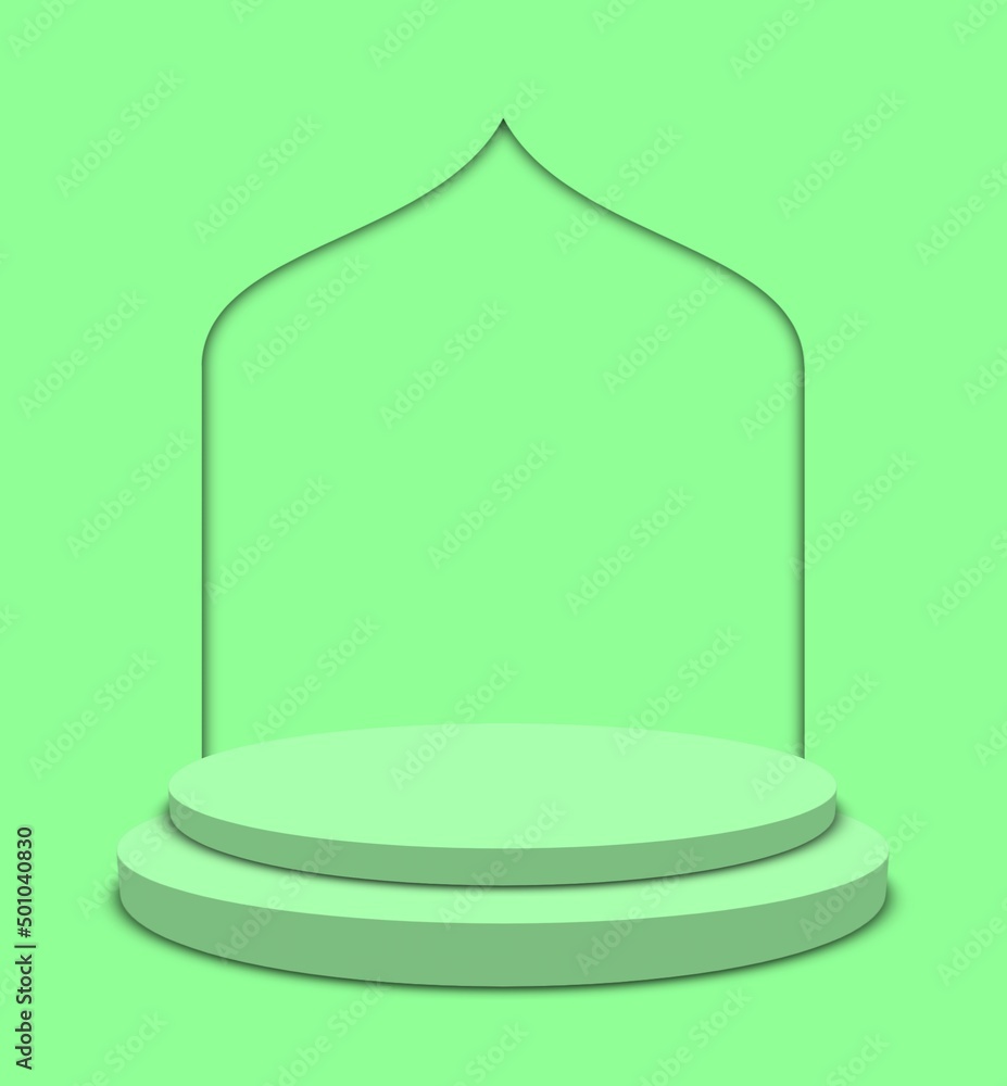 product presentation background. Beautiful 3d round abstract podium empty light green background with geometric shape for product presentation. product presentation background. Beautiful 3d round abstract podium empty light green background with geometric shape for product presentation.