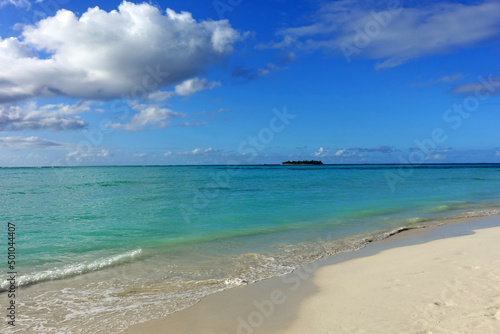 Micro beach and around in Saipan, Mariana islands © U3photos