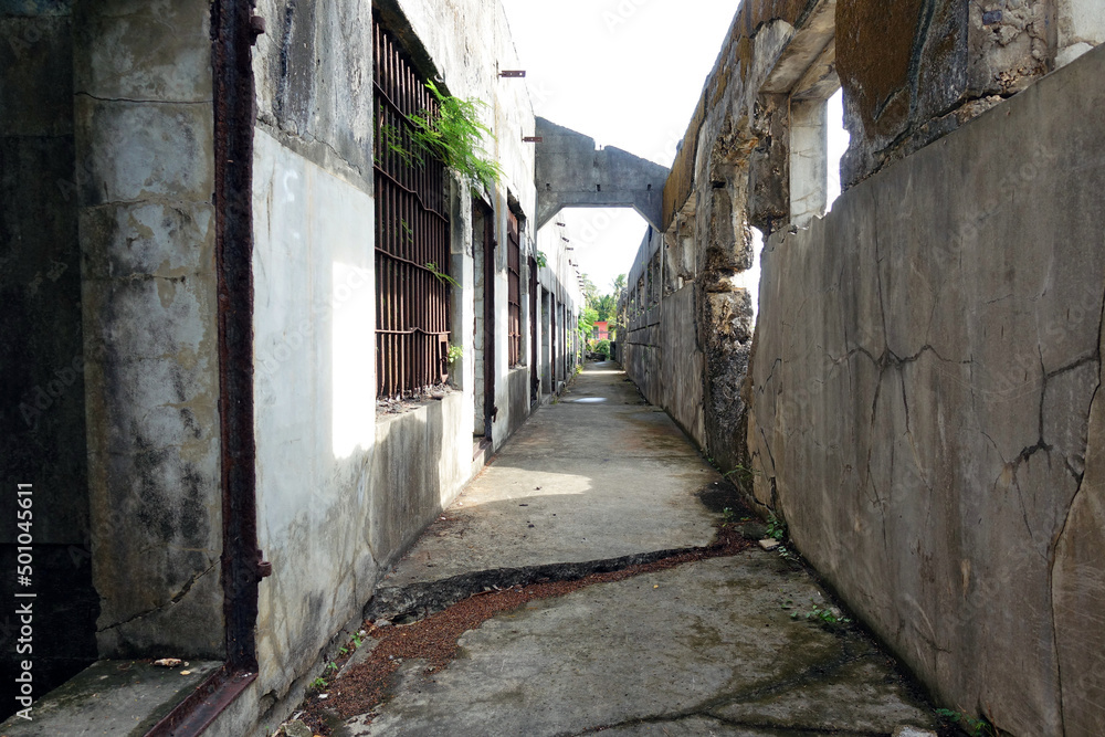 Old Japanese Jail in Saipan, Mariana islands