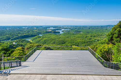 Wallpaper Mural 横山展望台から望む英虞湾 Torontodigital.ca