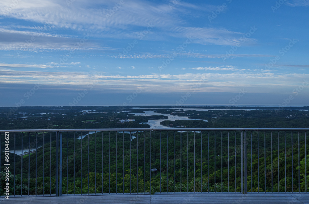 横山展望台から望む英虞湾