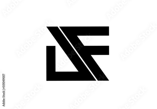 jf fj j f initial letter logo