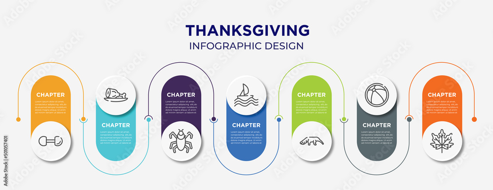 thanksgiving concept infographic design template. included dumbbell, ham, insect, sailing, anteater, beach ball, fall icons for abstract background. thanksgiving concept infographic design template. included dumbbell, ham, insect, sailing, anteater, beach ball, fall icons for abstract background.